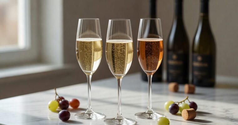 Champagne, cava y espumante argentino: diferencias reales