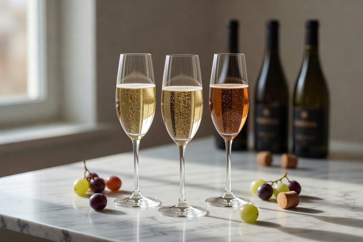 Champagne, cava y espumante argentino: diferencias reales